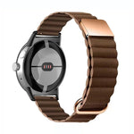 リバースバックル磁気本革ウォッチバンド、Google Pixel Watch 4 / 3 / 2 / 1 41mm用