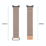 リバースバックル磁気本革ウォッチバンド、Google Pixel Watch 4 / 3 / 2 / 1 41mm用