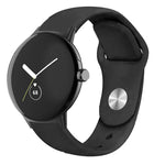 単色リバースバックルシリコンウォッチバンド、Google Pixel Watch 4 / 3 / 2 / 1 41mm用