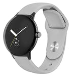 単色リバースバックルシリコンウォッチバンド、Google Pixel Watch 4 / 3 / 2 / 1 41mm用