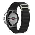 ナイロンループ黒コネクターウォッチバンド、Google Pixel Watch 4 / 3 / 2 / 1 41mm用