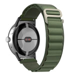 ナイロンループ黒コネクターウォッチバンド、Google Pixel Watch 4 / 3 / 2 / 1 41mm用