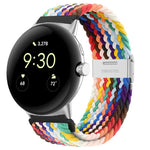 メタルバックルナイロンウォッチバンド Google Pixel Watch 4 / 3 / 2 / 1 41mm 用
