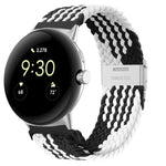 メタルバックルナイロンウォッチバンド Google Pixel Watch 4 / 3 / 2 / 1 41mm 用