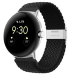 メタルバックルナイロンウォッチバンド Google Pixel Watch 4 / 3 / 2 / 1 41mm 用