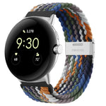 メタルバックルナイロンウォッチバンド Google Pixel Watch 4 / 3 / 2 / 1 41mm 用