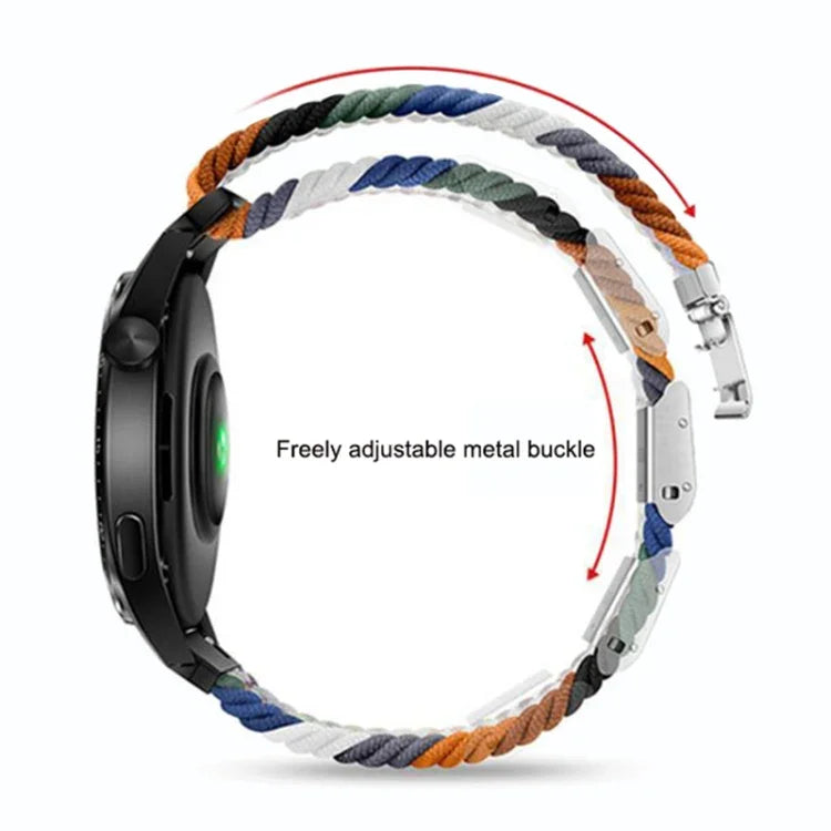 メタルバックルナイロンウォッチバンド Google Pixel Watch 4 / 3 / 2 / 1 41mm 用