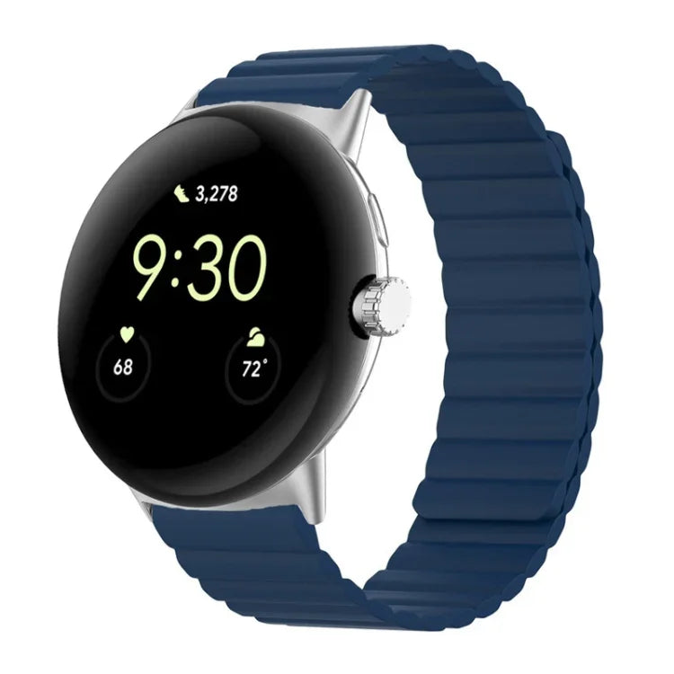 二分割磁気シリコンウォッチバンド Google Pixel Watch 4 / 3 / 2 / 1 41mm 用