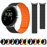 二分割磁気シリコンウォッチバンド Google Pixel Watch 4 / 3 / 2 / 1 41mm 用