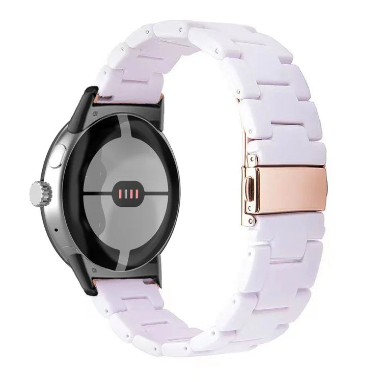 三連樹脂ウォッチバンド Google Pixel Watch 4 / 3 / 2 / 1 41mm 用
