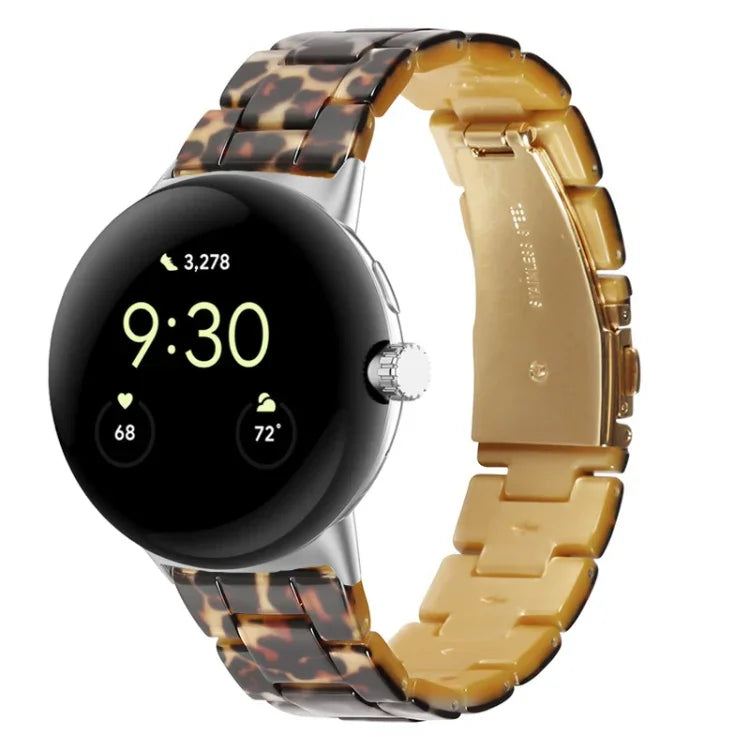 三連樹脂ウォッチバンド Google Pixel Watch 4 / 3 / 2 / 1 41mm 用