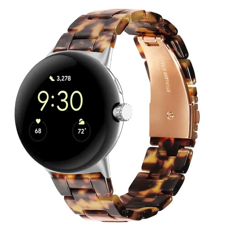 三連樹脂ウォッチバンド Google Pixel Watch 4 / 3 / 2 / 1 41mm 用