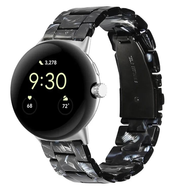 三連樹脂ウォッチバンド Google Pixel Watch 4 / 3 / 2 / 1 41mm 用