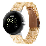 三連樹脂ウォッチバンド Google Pixel Watch 4 / 3 / 2 / 1 41mm 用