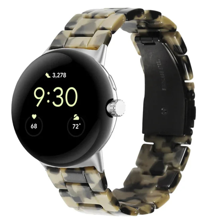 三連樹脂ウォッチバンド Google Pixel Watch 4 / 3 / 2 / 1 41mm 用