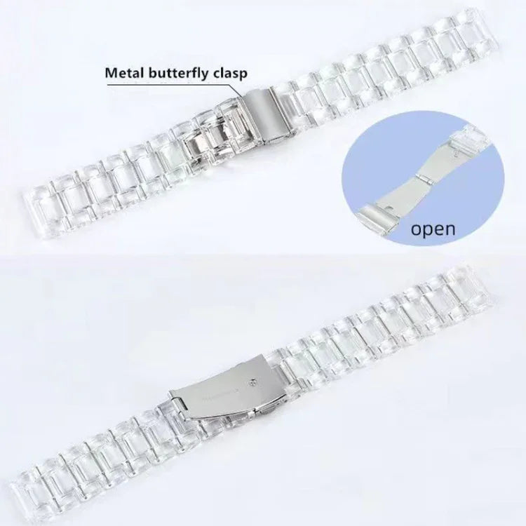 三連樹脂ウォッチバンド Google Pixel Watch 4 / 3 / 2 / 1 41mm 用