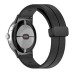 無地折りたたみバックルシリコンウォッチバンド Google Pixel Watch 4 / 3 / 2 / 1 41mm用