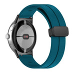 無地折りたたみバックルシリコンウォッチバンド Google Pixel Watch 4 / 3 / 2 / 1 41mm用