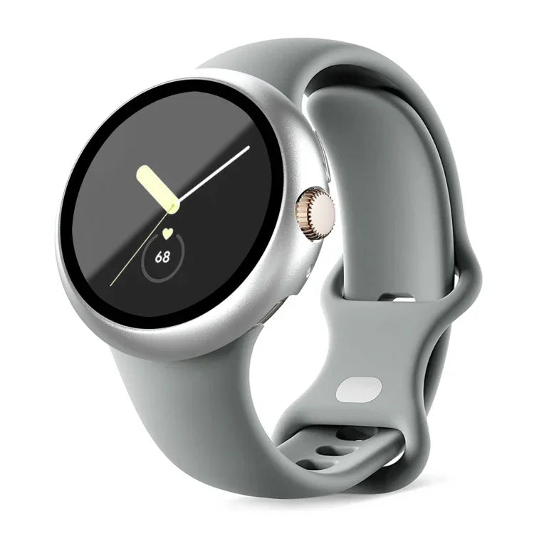 フロストPCフレーム強化フィルム一体型ウォッチ保護ケース Google Pixel Watch用