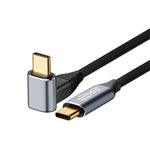Steam Deck Gen2用 100W USB-C/Type-C オス to USB-C/Type-C オス ステレオカーブデータケーブル, 0.5m, 1m, 1.5m, 2m, 3m