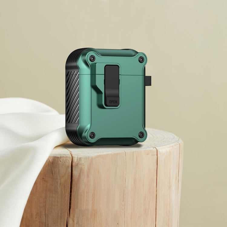 イーグル衝撃吸収イヤホン保護ケース（スイッチ付き）、AirPods Pro 3用、AirPods Pro 2用、AirPods 3用、AirPods Pro用、AirPods 1 / 2用