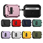 イーグル衝撃吸収イヤホン保護ケース（スイッチ付き）、AirPods Pro 3用、AirPods Pro 2用、AirPods 3用、AirPods Pro用、AirPods 1 / 2用
