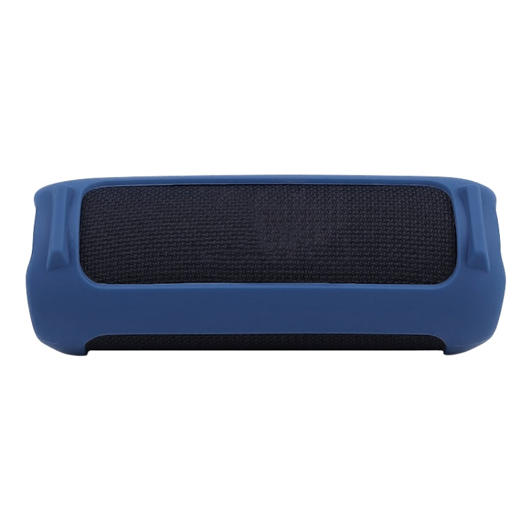 Bluetooth Speaker Portable Silicone Case with Shoulder Strap, Blue, Black, Red