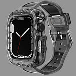 TPU一体型ケースウォッチバンド、Apple Watch Series 9&8&7 41mm/SE2025&SE 2&6&SE&5&4 40mm 用、Apple Watch Series 9&8&7 45mm/SE2025&SE 2&6&SE&5&4 44mm 用