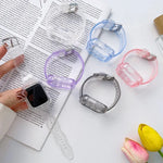 TPU一体型ケースウォッチバンド、Apple Watch Series 9&8&7 41mm/SE2025&SE 2&6&SE&5&4 40mm 用、Apple Watch Series 9&8&7 45mm/SE2025&SE 2&6&SE&5&4 44mm 用