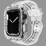 TPU一体型ケースウォッチバンド、Apple Watch Series 9&8&7 41mm/SE2025&SE 2&6&SE&5&4 40mm 用、Apple Watch Series 9&8&7 45mm/SE2025&SE 2&6&SE&5&4 44mm 用