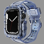 TPU一体型ケースウォッチバンド、Apple Watch Series 9&8&7 41mm/SE2025&SE 2&6&SE&5&4 40mm 用、Apple Watch Series 9&8&7 45mm/SE2025&SE 2&6&SE&5&4 44mm 用