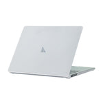 ノートパソコン用スチールフロスト防落保護ケース、Microsoft Surface Laptop 13.5インチ用（スチール）、Microsoft Surface Laptop 13.5インチスチール用（透明）