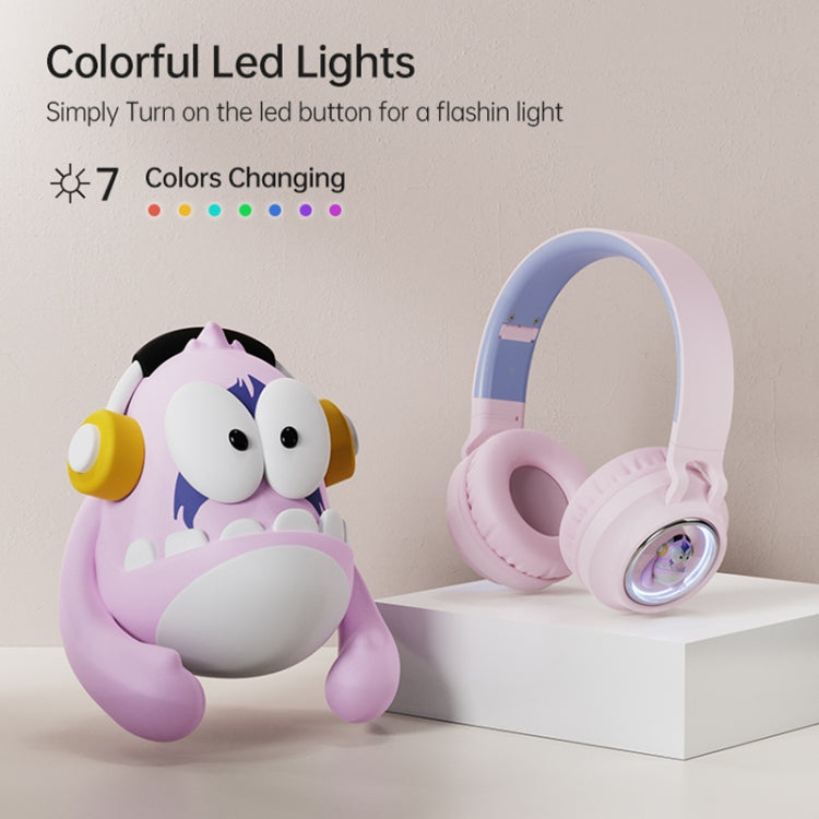 Q1 ヘッドホン モンスターキッズ オーバーイヤーBluetoothイヤホン