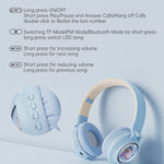 Q1 ヘッドホン モンスターキッズ オーバーイヤーBluetoothイヤホン