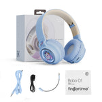 Q1 ヘッドホン モンスターキッズ オーバーイヤーBluetoothイヤホン