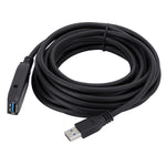 USB 3.0 オスからメス データ同期スーパースピード延長ケーブル 長さ: 10m 10m
