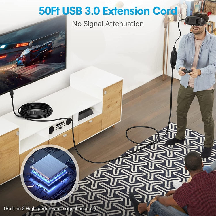 USB 3.0 オスからメス データ同期スーパースピード延長ケーブル 長さ: 10m 10m