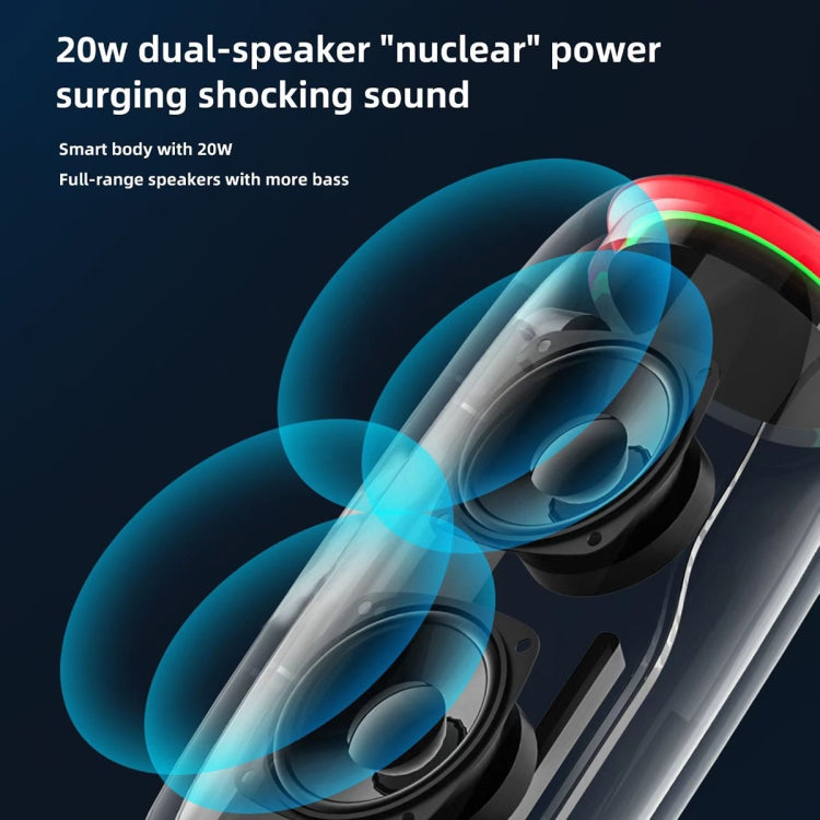 HOPESTAR P35 20W アウトドアIPX7防水ワイヤレスBluetoothスピーカー、P35