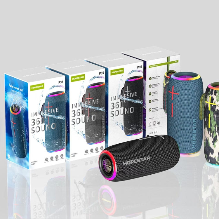 HOPESTAR P35 20W アウトドアIPX7防水ワイヤレスBluetoothスピーカー、P35