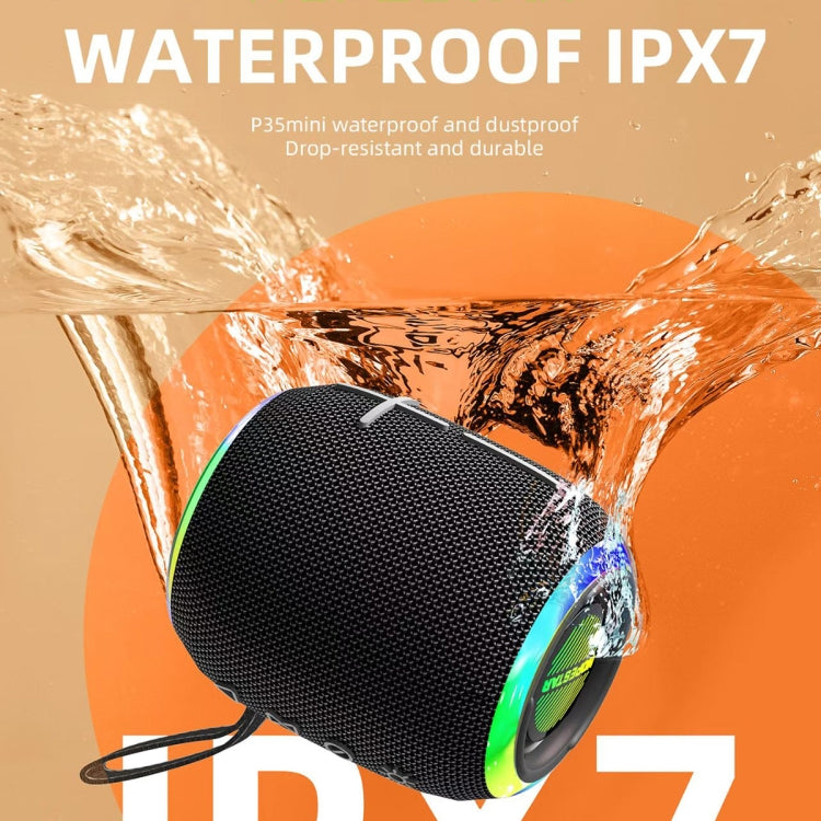 HOPESTAR P35 mini 10W アウトドアIPX7防水Bluetoothスピーカー、P35 mini