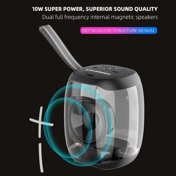 HOPESTAR P50 mini アウトドア RGBライト 防水 Bluetoothスピーカー, P50 mini