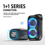 HOPESTAR Party200 mini ポータブル トーンパルス RGBライト Bluetoothスピーカー, Party200 mini