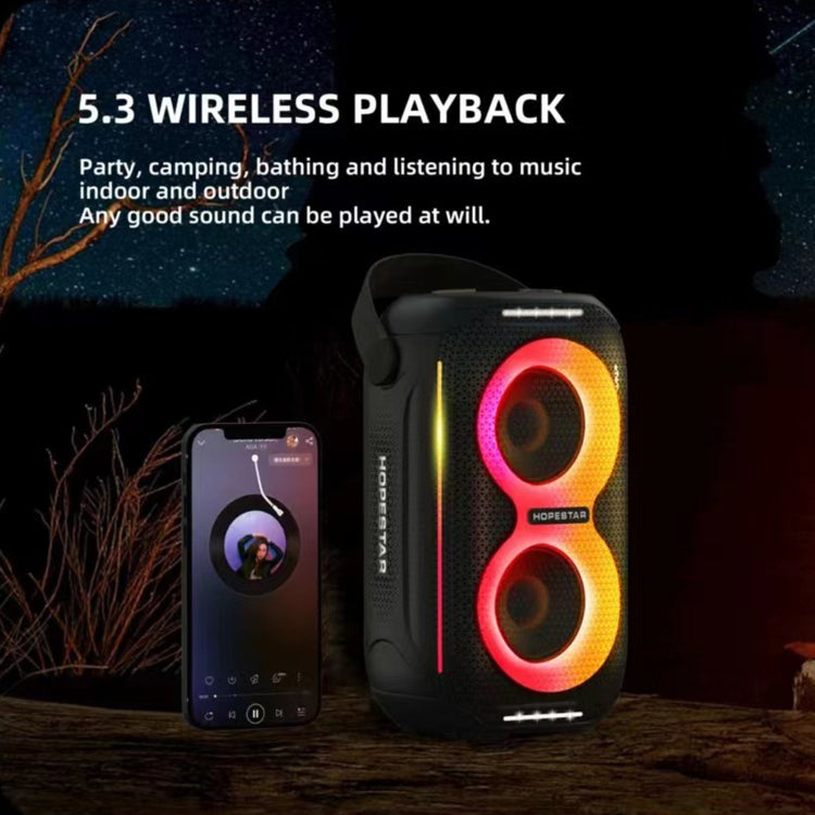 HOPESTAR Party200 mini ポータブル トーンパルス RGBライト Bluetoothスピーカー, Party200 mini