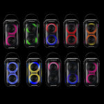 HOPESTAR Party200 mini ポータブル トーンパルス RGBライト Bluetoothスピーカー, Party200 mini
