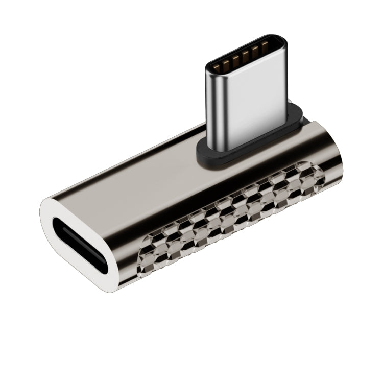 100W Type-CオスからType-Cメス 20Gbps亜鉛合金アダプター、Type-CオスからType-Cメス側面曲げ、Type-CオスからType-Cメス垂直角度、Type-CオスからType-Cメス中間曲げ、Type-CオスからType-Cメス直線