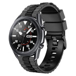 22mm Universal Ocean Style Silicone Two Color Watch Band