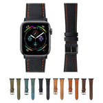 クレイジーホース本革ウォッチバンド、Apple Watch Series 8&7 41mm / SE 2&6&SE&5&4 40mm 用、Apple Watch Ultra 49mm / Series 8&7 45mm / SE 2&6&SE&5&4 44mm 用