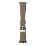 シルクレザーウォッチバンド、Apple Watch Series 8&7 41mm / SE 2&6&SE&5&4 40mm 用、Apple Watch Ultra 49mm / Series 8&7 45mm / SE 2&6&SE&5&4 44mm 用