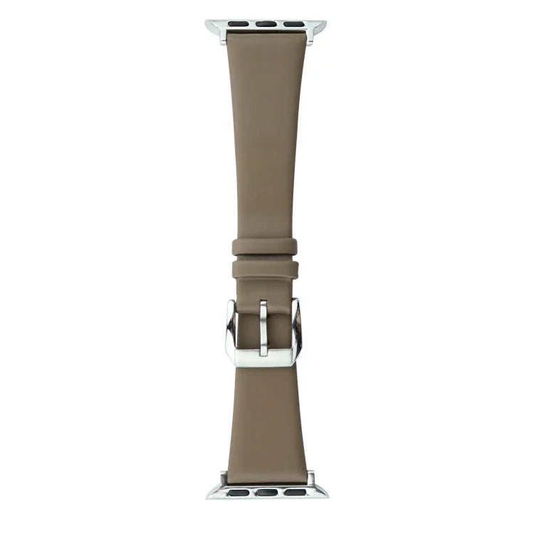 シルクレザーウォッチバンド、Apple Watch Series 8&7 41mm / SE 2&6&SE&5&4 40mm 用、Apple Watch Ultra 49mm / Series 8&7 45mm / SE 2&6&SE&5&4 44mm 用