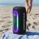 HOPESTAR P60 IPX6 防水 10W 66mm アウトドア Bluetoothスピーカー